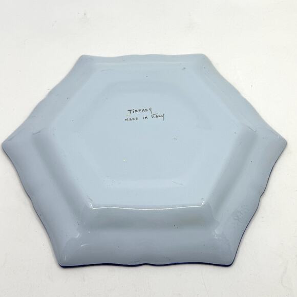 Vintage 70's TIFFANY & CO Ginori 1735 Blue Oriente Italiano Albus Serving Dish - Picture 3 of 5